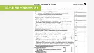 Estimated Tax Payments: How & When To Calculate & Pay
