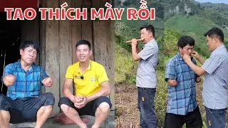 Trổ Tài Với A Và Chim Cánh Cụt Thổi Lá Và Sáo Mèo Tán Vợ 2 l Nông TV