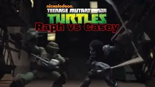 TMNT 2012: Raph vs Casey (Full Fight)