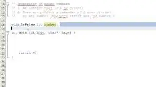How to Determine if a Number is a Prime Number by Writing a Computer Program , C++ , Part 1