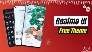 Realme UI Theme - Christmas Theme Realme | Realme UI Theme Download Free | #realmeui | New Theme