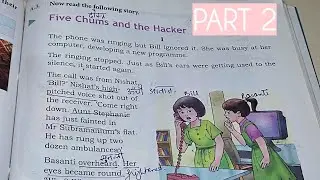 Five Chums and the Hacker-A4,A5,A6,A7,A9,A11,diary entry#class5english#myenglishreader#dav vd284