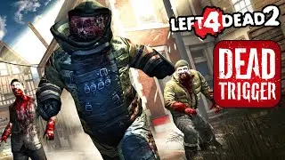 Dead Trigger's Zombies in - Left 4 Dead 2 - Common Infected Mod in Action
