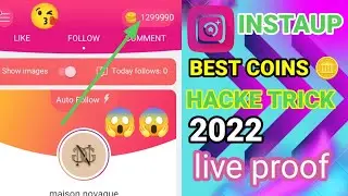 🔴 Instaup Unlimited Coins Mod APK / Instaup unlimited coins hack trick 2022 / new version