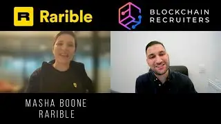 Rarible Marketplace talks about how NFTs are changing the job market.. Masha Boone VP of People.