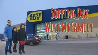 Shopping Time With My Family in Best Buy #edmonton 