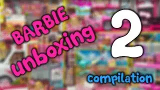 BARBIE Toys Review Compliation of OUTDOOR Doll Playsets For Kids