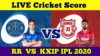 RR vs KXIP LIVE Score __ IPL9th  MATCH 2020||27-09-2020