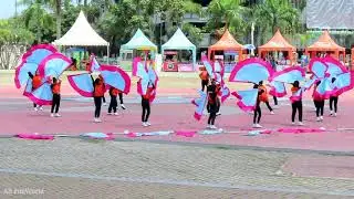 Colour Guard Marching Band GITA THATA CITRA KENCANA Kabupaten Lingga | Batam Open Marching Band 2019