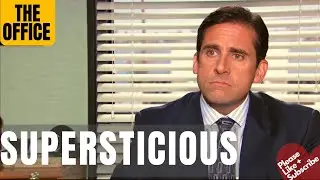 Funny Moments &ldquo; The Office&rdquo; - Michael Is not superstitious