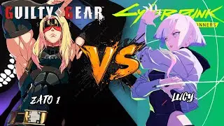 Guilty Gear Strive Lucy VS ZATO 1 and TESTAMENT Gameplay GGST LUCY CRAZY INSANE Combos Gameplay