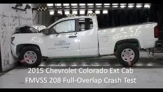 2015-2020 Chevrolet Colorado / GMC Canyon (Ext Cab) FMVSS 208 Unbelted Frontal Crash Test