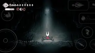 Пропащая Лейс на телефоне hollow knight silksong 