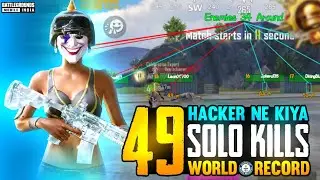 FLASH HACKER NE KIYA SOLO 49 KILLS🤯 | FULL GAMEPLAY | BGMI & PUBG
