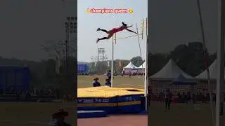 Pole vault all India university games athletics #shortvideo #women #athlete #athletics #power
