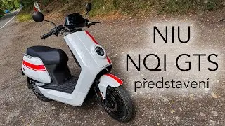Niu NQI GTS - síla, pohodlí a sexy barva 🍑. Představení 🛵