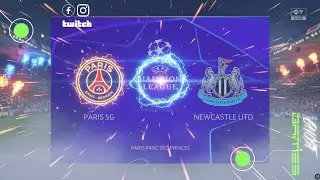 EA FC 26 | PSG vs Newcastle United | Champions League | PS5 Gameplay 4K HDR 60FPS