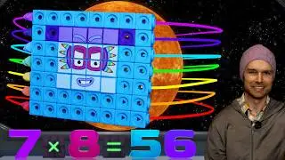 Times Table Songs 1-10 🚀 Numberblocks in Space