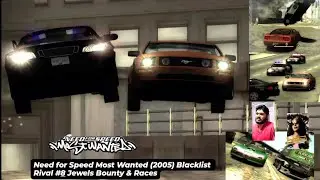 Need for Speed Most Wanted Blacklist Rival 9 - Jewels Bounty & Races