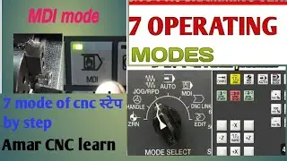7 mode of CNC machine 