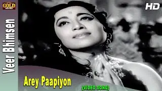 𝐀𝐫𝐞𝐲 𝐏𝐚𝐚𝐩𝐢𝐲𝐨𝐧 - Veer Bhimsen - 1964 - 𝗔𝘀𝗵𝗮 𝗕𝗵𝗼𝘀𝗹𝗲 - Dara Singh , Anita Guha , Mumtaz - 𝗩𝗶𝗱𝗲𝗼 𝗦𝗼𝗻𝗴
