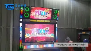 Pump it up FIESTA piu 2010 Dancing Music Game Machine gztomy.com Whatsapp+86 17328622108