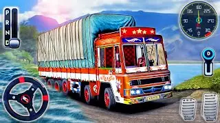 Real Mountain Cargo Truck Driving - Indian Truck Uphill Drive Simulator - Android GamePlay