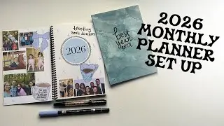 2026 Monthly Planner Set Up for My Mom | Creative Faith & Co.