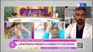 Conjuntivitis: un problema típico en verano