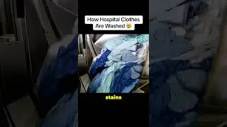 How Hospitals Wash Clothes 🤯