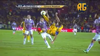 GOLAZO DE CHILENA #13 GIGNAC | Tigres 2-1 Jaguares | 4tos Ida Apertura 2015