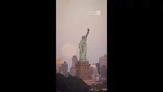 Insane 2025 Harvest Supermoon Photos