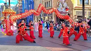 Mulan's Lunar New Year Parade 2026 at Night Time | Disney California Adventure 4K POV 