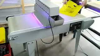 Esteira UV LED - Produtos Planos Sacolas, Chapas PS, Acrílico, Vidro, Metal, Placas de Sinalização