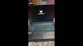 ACER PREDATOR HELIOS 300 RTX 2060 BOOT TEST