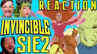 Save GRANDMA & We ❤️  DEMON DETECTIVE!! INVINCIBLE S1E2 REACTION!!