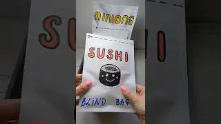 DIY Sushi 🍣 #art #asmr #diy #squishy #unboxing #blindbag #funny #sushi