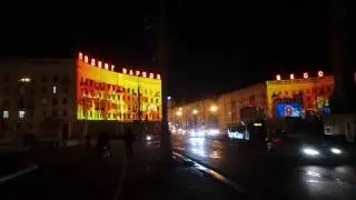 Репетиция 3D-представления в Минске