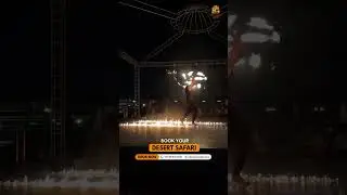 Spectacular Fire Dance Performance On Desert Stage Book Now
