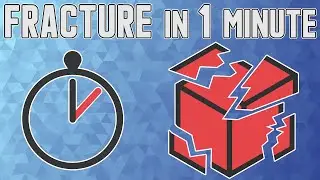 Fracture/Shatter Objects in 1 minute | Unity, Unreal, Godot (+More) Tutorial