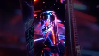 Energy Drink Can | Futuristic CGI Product Commercial