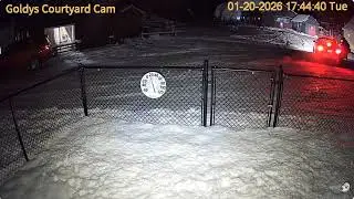 Goldy's Courtyard 532pm ET drives away;544pm car drops off Justin   1202026