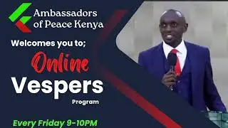 ONLINE VESPERS WITH PR. PROF REI KESIS.
