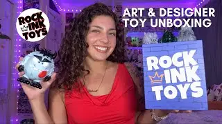 MEGA Art, AP, Prototype, Designer Toy Unboxing by Rock Ink Toys! 