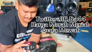 Review / unboxing Twitter JIC DA44 Responnya Suaranya Sampai 18K