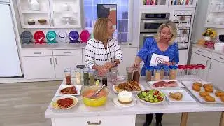 LocknLock Set of 4 Pour & Shake Tritan Spice Containers on QVC