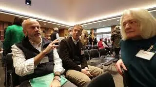 Tina Barbsby, James Lee and Jim Monaghan at CUPGRA 2024 Post Presentations from the Student Networks