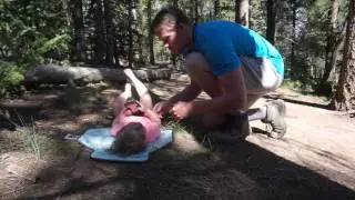How To Change a Diaper on a Hike/Camping
