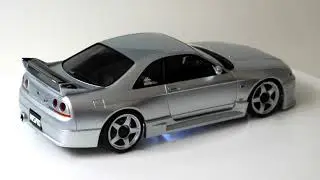 Kyosho Mini-Z Nissan Skyline GT-R R33 Nismo Silver