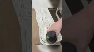 Amazing Glue Crackle Patina Paint Effect